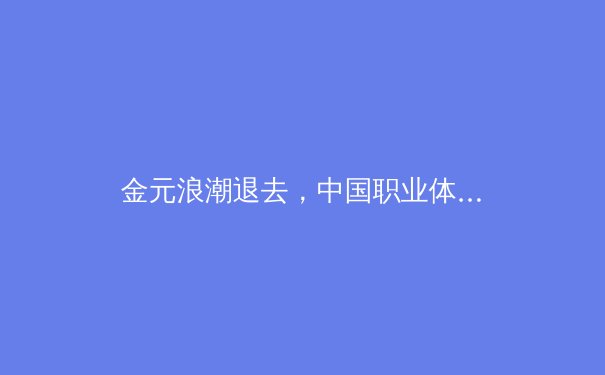 金元浪潮退去，中国职业体育如何重塑核心竞争力？ - 3